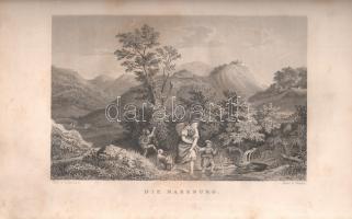 Blumenhagen, Wilhelm: 
Wanderung durch den Harz. Mit 30 Stahlstichen.
[Lipcse] Leipzig, [1838]. Ge...