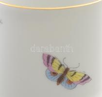 Herendi Rothschild mintás fogvájótartó, jelzett, m: 5,5 cm