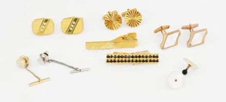 Egy tételnyi nyakkendőtű és mandzsetta új állapotban