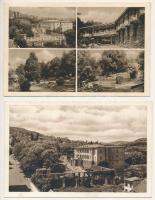 Budapest XII. Siesta Szanatórium. Ráth György utca 5. - 2 db RÉGI képeslap, 1935 és 1938