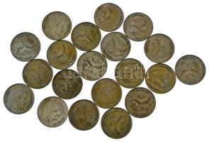 1947. 5Ft Ag "Kossuth" (20x) T:XF,VF patina Adamo F8.1