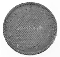 Románia 1936. 100L Ni érvénytelenítve T:XF Romania 1936. 100 Lei Ni with cancellation C:XF Krause KM#54