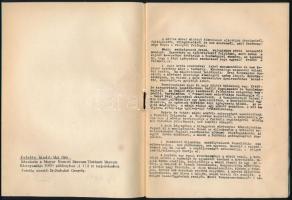 Gadányi Jenő. Bp., é.n. (cca 1950-1960), Magyar Nemzeti Múzeum - Történeti Múzeum Házinyomdája, 20 s...