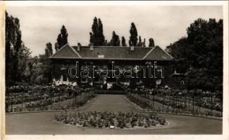 1941 Budapest XIII. Margitsziget, Rózsakert, kertészlak, 1927 után épült (fl)