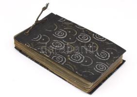 1927 Családi utazás albumba ragasztott képei az Adriáról kb. 50 db (Portorose, Pirano, Strignagno, P...