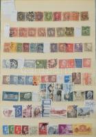 Több mint 1000 db bélyeg 10 lapos A4 berakóban:

NSZK 1946-2006 742 db bélyeg és 7 blokk, közte ös...