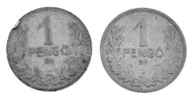 1926. 1P Ag (2x) T:F patina, egyiken durva ph-k Adamo P6