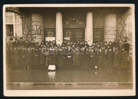 cca 1940 Kassa Város tábori parancsnoksága épület fotó 24x16 cm