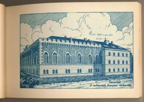 Délvidék. Képeslapfüzet 19 grafikai lappal, 1 hiányzik: Csáktornya, Temesvár, Arad stb. A Délvidéki ...