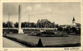 Baja Hősök emlékműve