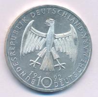 Németország 1992G 10M Ag "Kathe Kollwitz" T:AU Germany 1992G 10 Mark Ag "Kathe Kollwitz" C:AU Krause KM#178