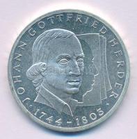 Németország 1994G 10M Ag "Johann Gottfried Herder" T:AU
Germany 1994G 10 Mark "Johan...
