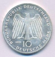 Németország 1993F 10M Ag "1000 éves Potsdam" T:UNC,AU Germany 1993F 10 Mark Ag "1000th Anniversary - Potsdam" C:UNC,AU Krause KM#180