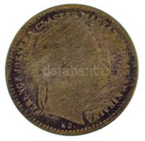 1869KB 20kr "Magyar Királyi Váltó Pénz" korabeli (?) réz hamis T:F
Hungary 1869KB 20 Kreu...