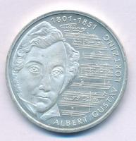 Németország 2001J 10M Ag "Albert Gustav Lortzing" T:UNC,AU
Germany 2001J 10 Mark Ag "...