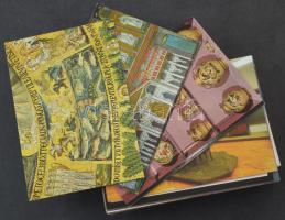 Kb. 110 db MODERN művészeti képeslap / Cca. 110 MODERN art postcards