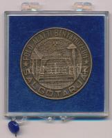 ~1960-1970. "Nógrádi szénbányák 1861 / Föld Alatti Bányamúzeum, Salgótarján" bronz emlékér...