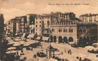 Verona Piazza Erbe old Ghetto