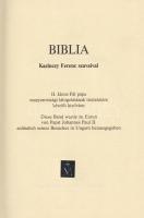 Kazinczy Ferenc: 
Biblia Kazinczy Ferenc szavaival. II. János Pál pápa látogatásának tiszteletére k...
