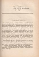 Ságvári Ágnes: 
Népfront és koalíció Magyarországon 1936-1948. (Dobi István egykori miniszter, mini...
