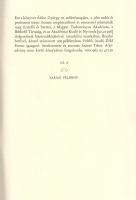 Laudatio Georgii Ádám. [György Ádám orvosprofesszor köszöntése 70. születésnapja alkalmából] (Számozott.) [Budapest], (1992). Magyar Tudományos Akadémia -- Bibliofil Társaság -- Akadémiai Kiadó és Nyomda. 9 + [13] p. Egyetlen kiadás. Bibliofil kiadványunk kolofonja: "Ezt a könyvet Ádám György 70. születésnapjára, a jeles tudós és professzor iránti őszinte megbecsüléssel és szeretettel jelentették meg tisztelői és barátai [..] az Akadémiai Kiadó és Nyomda dolgozóinak közreműködésével, társadalmi munkában, Bembó betűvel, kézzel számozott 200 példányban. Szerkesztette és tervezte Szántó Tibor. A kiadvány nem kerül könyvárusi forgalomba. Ez az 50. számú példány." Ádám György (1922-2013) orvos, pszichofiziológis, tanszékvezető egyetemi tanár, az összehasonlító ember- és állatélettan kutatója. Fűzve, feliratozott kiadói borítóban. Jó példány.