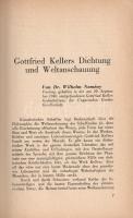 In memoriam Gottfried Keller (1819-1900) (Dedikált.)
Budapest, 1941. Magyar Goethe-Társaság (Főváro...