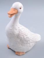 Mázas kerámia liba figura, m: 25 cm