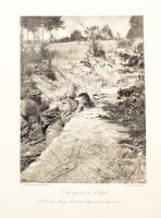 1916 Az Érdekes Újság háborús albuma. 112 db tábla. nagyrészt jó állapotban, egy részük foltos. Az I...