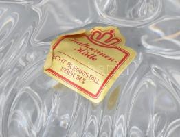 Katherinen Hütte ólomkristály alma alakú fedeles méztartó, eredeti dobozában