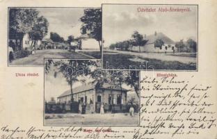 Alsóábrány posta és községháza (fa)