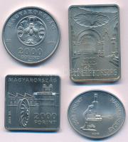 2014. 2000Ft Cu-Ni "Fáy András halálának 150. évfordulója" + 2000Ft Cu-Ni "Ganz Ábrah...