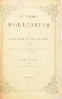 Jacob Grimm - Wilhelm Grimm Deutsches Wörterbuch I-IX. Bande., összesen 12 kötetben. Leipzig, 1854-1...