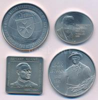 2014. 2000Ft Cu-Ni "A Magyar Máltai Szeretetszolgálat 25. évfordulója" + 2015. 2000Ft Cu-Ni "90 éve kapott Nobel-díjat Zsigmondy Richárd" + 2000Ft Cu-Ni "Szilvay Kornél" + 2000Ft Cu-Ni "Csók István 1865-1961" T:BU Adamo EM278, EM293, EM299, EM289