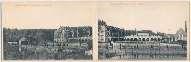 Vízakna, Salzburg, Ocna Sibiului; fürdő, szálloda - Nem képeslapos leporello 10 képpel, borító hiány...