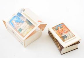 A flamand hóráskönyv. Az Országos Széchényi Könyvtárban őrzött gent-brüggei kódex hasonmás kiadása. Bp., 1986, Helikon (Kner-ny.), 219+3 p. Kísérőtanulmánnyal. Kiadói aranyozott műbőr-kötés, kiadói papírtok kissé hiányos, máskülönben jó állapotban.