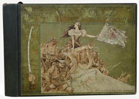 Ezernyolczszáz negyvennyolcz. Az 1848/49-iki magyar szabadságharcz története képekben. Egykorú képek, okiratok, eredeti kézírások, ereklyék, nevezetes nyomtatványok, kiáltványok, művészi emlékek. Ezer képpel. Szerk.: Jókai Mór, Bródy Sándor, Rákosi Viktor. Bp., 1898, Révai (Franklin-ny.), 476 p. Rendkívül gazdag szövegközti és egészoldalas képanyaggal illusztrálva. Átkötött egészvászon-kötés az elülső borító felhasználásával, kopott borítóval, címlap hiányzik, sérült, részben javított lapokkal, körbevágva, néhány kevés lap kijár.