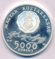 2007. 5000Ft Ag "Batthyány Lajos születésének 200. évfordulója" kapszulában T:AU (eredetileg PP) Adamo EM209