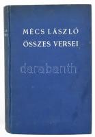 Mécs László összes versei 1920-1940. Számozott, 4567. számú, a szerző Mécs László (1895-1978) költő,...