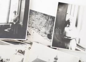 61 db az első világháború idején készült fénykép '30-as évekbeli előhívása, mindegyik dátumozva...