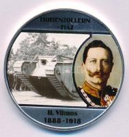 DN "A legnagyobb uralkodó dinasztiák - Hohenzollern-ház / II. Vilmos 1888-1918" ezüstözött Cu emlékérem (40mm) T:PP