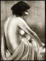 7 db erotikus akt negatív, 3×4,5 cm