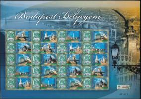 2007 Budapest bélyegem megszemélyesített teljes ív, nagyon ritka!