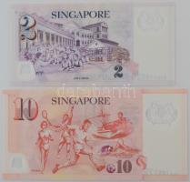 Szingapúr DN(2006) 2$ polimer + DN(2022) 10$ polimer T:UNC
Singapore ND(2006) 2 Dollars polymer + N...