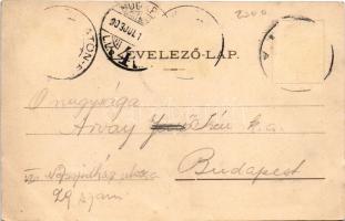 1903 Balatonfüred, Blaha Lujza nyaraló, villa. Grüner Simon kiadása (fl)