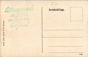 Alduna, Vaskapu, térkép / Untere Donau, Eisernes Tor / Danube river map in Lower Danube region, Tran...