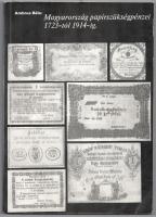 Ambrus Béla: Magyarország papírszükségpénzei 1723-tól 1914-ig. Budapest., 1977. Kiadói papírkötés, kissé kopottas állapotban.
