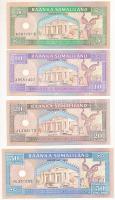 Szomáliföld 1994. 5Sh + 1996. 10Sh + 20Sh + 50Sh T:AU Somaliland 1994. 5 Shillings + 1996. 10 Shillings + 20 Shillings + 50 Shillings C:AU Krause P#1, P#2, P#3, P#4