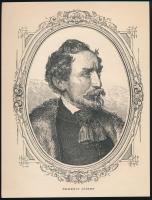 cca 1866 Ürményi József (1807-1880) császári és királyi kamarás, Zala vármegyei főispán, politikus, alnádor, fametszet, jelzés nélkül, 20,5x16 cm