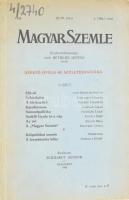 1943 A Magyar Szemle XLIV. kötet 5. száma, különszám Szekfű Gyula 60. születésnapjára