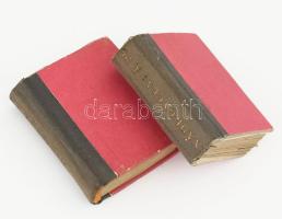 Képes Ujság Kis Képes Krónika sorozat 2 kötete: A film világsztárjai, Magyar Városok 1981. 2 db minikönyv. Bp., Athenaeum. Kiadói kopott félvászon-kötések. Számozott 6. és 27, számú példányok.